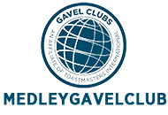 Medley Gavel Club Logo